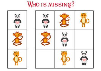 Sudoku for kids. Sudoku. Children's puzzles. Educational game for children. pirate in search of treasures at sea
