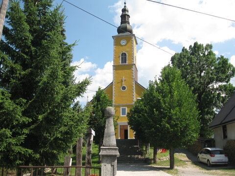 Church of the Blessed Virgin Mary in Mrkopalj town, Croatia