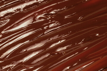 Sweet caramel pattern, top view.