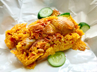 Chicken Biryani. Suitable for cooking.