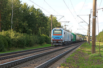Naklejka premium rail transportation 