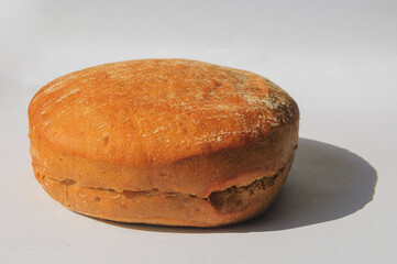 Whole grain hamburger buns for burger