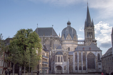 Fototapeta na wymiar Aachen - Der Dom 