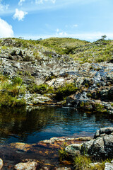 lagoons in Serra do Cipó, State of Minas Gerais, Brazil
