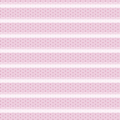 Pink and white lines pattern, Seamless abstract texture, Illustration for wrapping, wedding, invitations, textile, fabric, Polka dots background