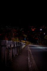 night city and empty streets