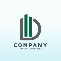 Company real estate vector logo design idea