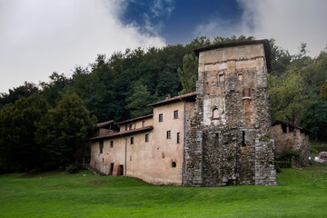 Old Torba monastery in Lombardy