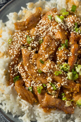 Homemade Asian Garlic Ginger Pork