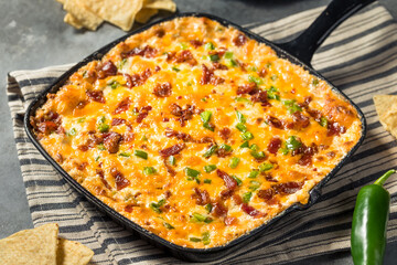 Homemade Spicy Jalapeno Popper Dip