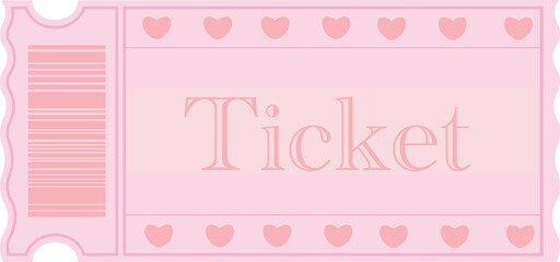 Pink ticket