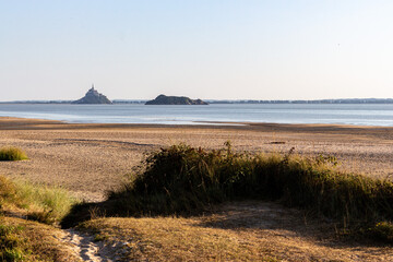Beach at Le Mont-Saint-Michel