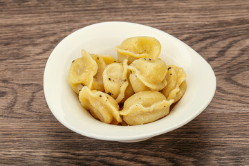 Dumplings with meat and spices