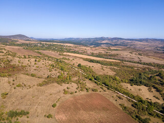 Amazing Autumn Landscape of Lyubash mountain, Bulgaria