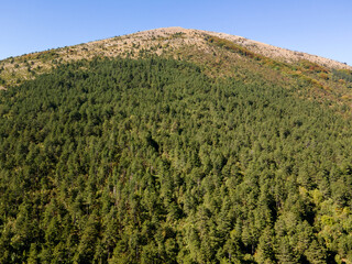 Obraz premium Amazing Autumn Landscape of Lyubash mountain, Bulgaria