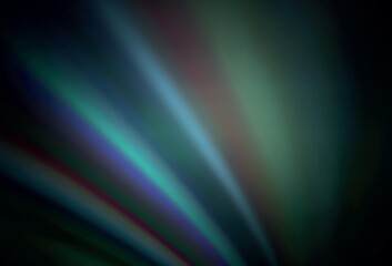 Fototapeta premium Dark Green vector abstract blurred background.