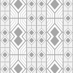 Abstract geometric seamless pattern background design