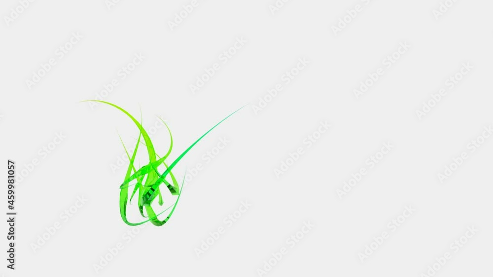 Poster bunch of colorful lines moving on white background. design. multicolored wavy lines twist and move i