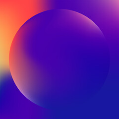 Cosmic vector gradient mesh background. Virtual reality concept, holographic abstract background. 