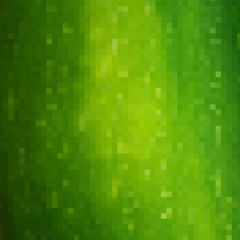 Green mosaic background. Vector illustration