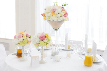 wedding table setting