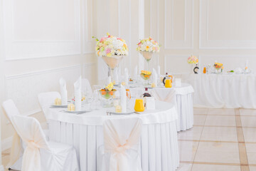 wedding table setting