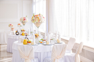 wedding table setting