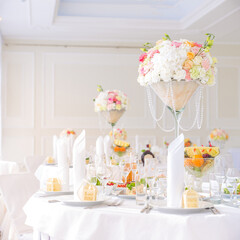 wedding table setting