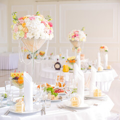 wedding table setting