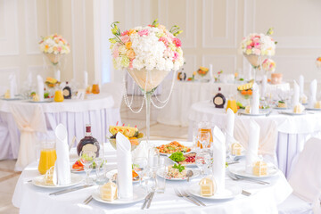 wedding table setting