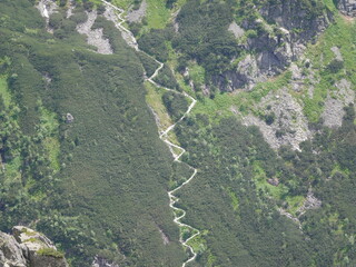 view from the top of the mountain