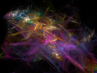 Imaginatory fractal abstract background Image