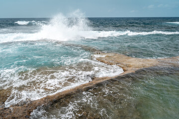 La Maceta  natural pool. Frontera. El Hierro. Canary Islands. Spain