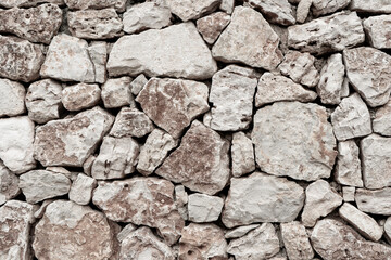 Old stone wall as a background or texture