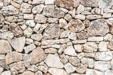 Old stone wall as a background or texture