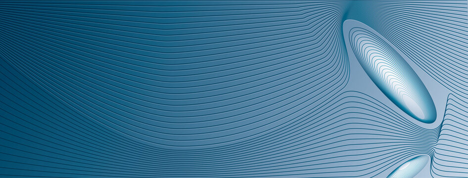 Base grafica affari, copertina social, astratto, business, linee colorate su base blu