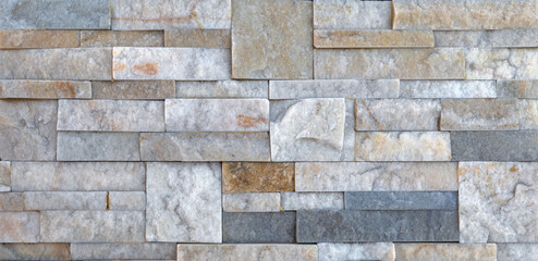Marble facing tile, texture. Natural building material.