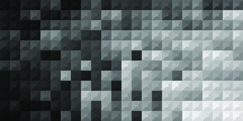 Black, grey and white geometric background. Vector illustration. 