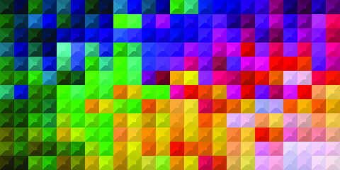 Colorful geometric
background. Mosaic tiles. Vector illustration. 