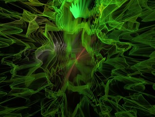 Imaginatory fractal abstract background Image