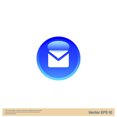 email icon symbol logo template