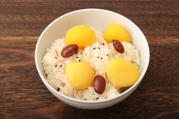 栗ご飯　おこわ