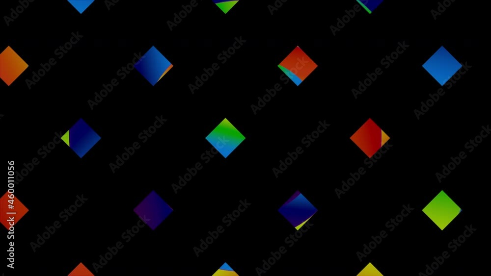 Poster geometric cubes in 3d render correct construction on surface. futuristic mosaic with gradient textur