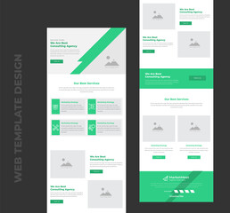 Email Marketing Template for corporate business l marketing agency l photography agency l Medical services l healthcare Service 