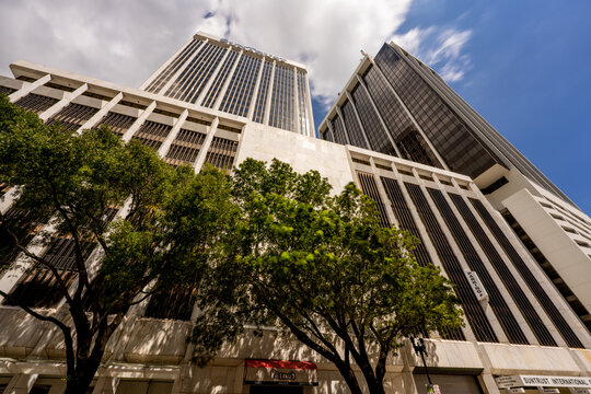 Suntrust Bank Building Downtown Miami FL USA
