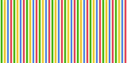 Rainbow geometric pattern stripes Seamless landscape background for kids	
