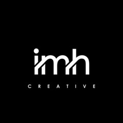 IMH Letter Initial Logo Design Template Vector Illustration