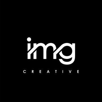 IMG Letter Initial Logo Design Template Vector Illustration