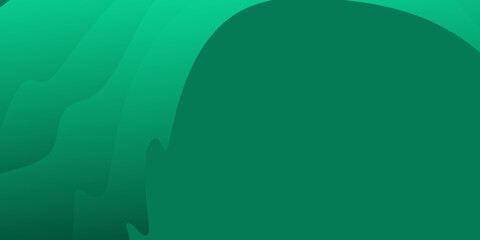Abstract fluid green background