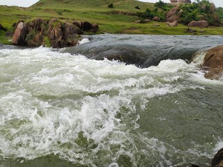 Picture of Indian river overflowing